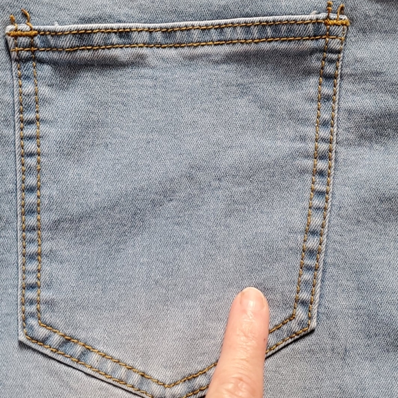 Boohoo Maternity under the bump skinny jeans sz 12 - Picture 3 of 14